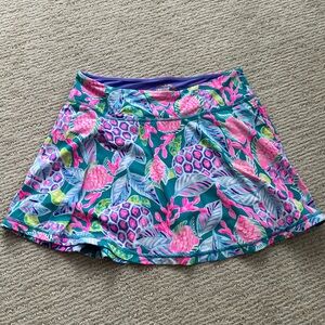 Lilly Pulitzer Colorful Print Tennis Skirt Size XS